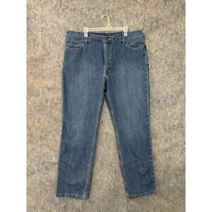 Carhartt Holter Relaxed Fit 5 pocket Jeans Mens 42x34 Blue Ridge Midweight Denim